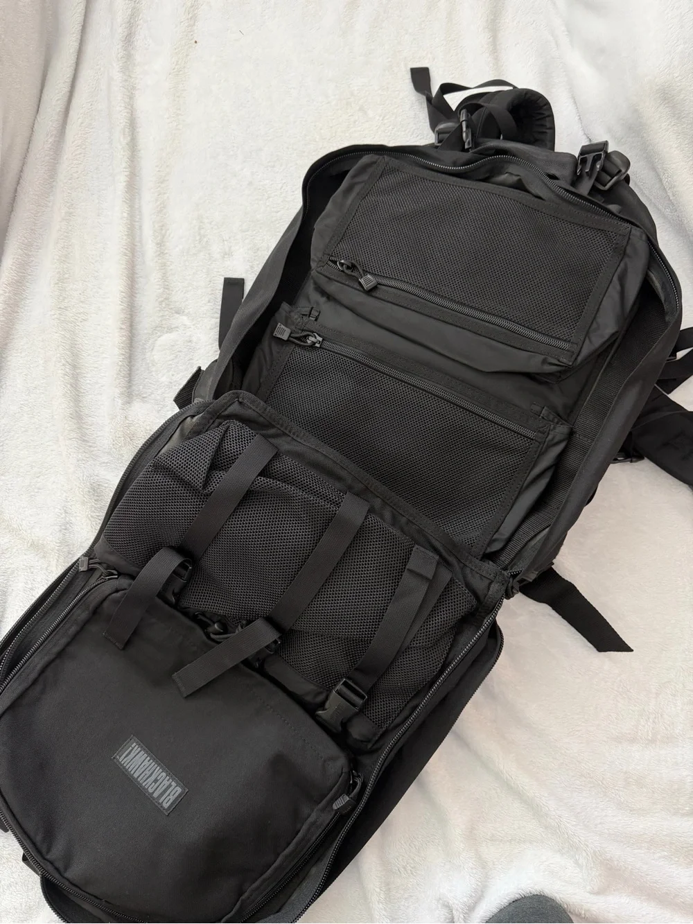 Black Tactical Backpack for Men - Durable Everyday Carry Blackhawk